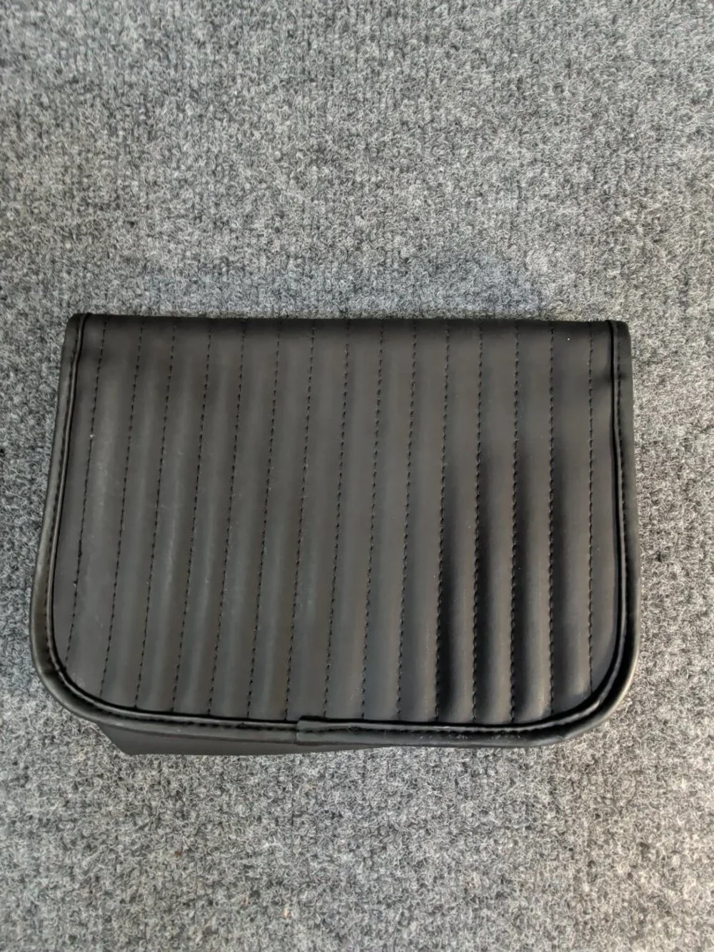Mary Kay Black Quilted Cosmetic Makeup Travel Pouch Bag